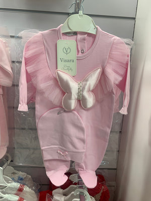 Bella butterfly baby grow