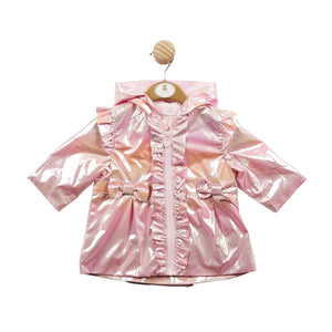 Rainbow Coat Pink Baby Girl Pre order