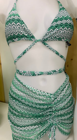 Mya MISSI bikini & skirt set