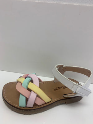 White rainbow shoe